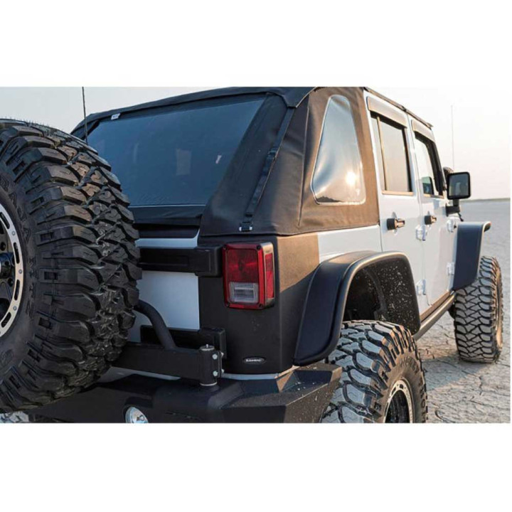 Rear Corner Cover Set, Bushwacker, Jeep Wrangler 2018 - Present - EDK.ro