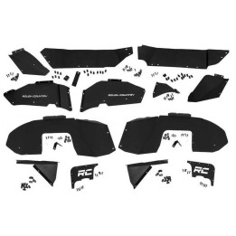Front and Rear Inner Fenders, Rough Country, Jeep Wrangler 2018 - Present - EDK.ro