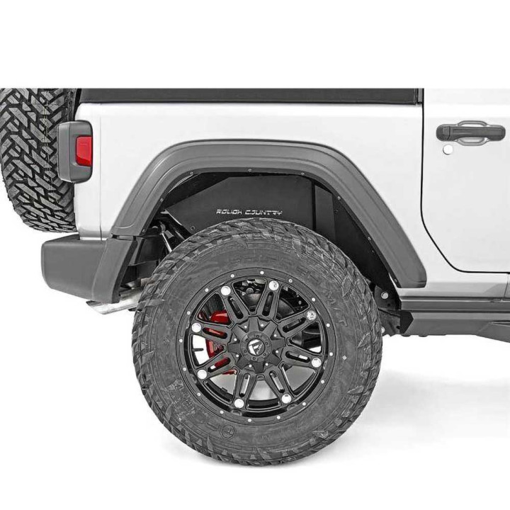 Front and Rear Inner Fenders, Rough Country, Jeep Wrangler 2018 - Present - EDK.ro