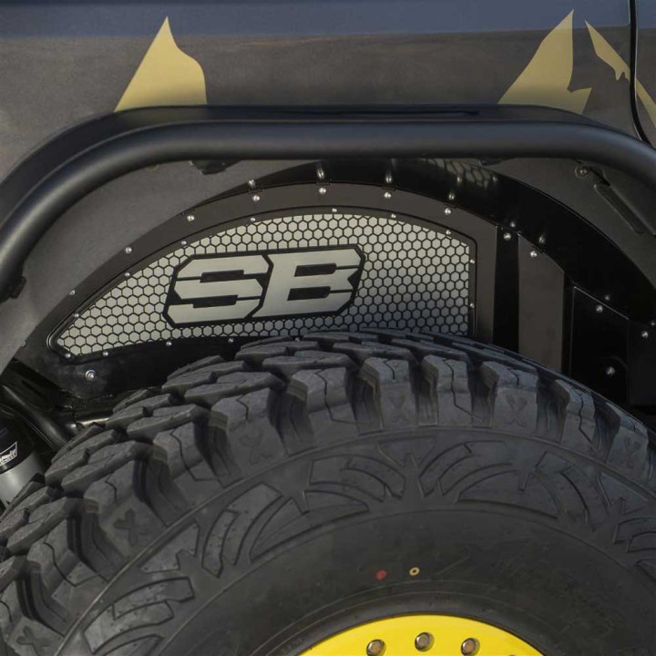 Rear Inner Fender Liners, Smittybilt, Jeep Wrangler 2018 - Present - EDK.ro