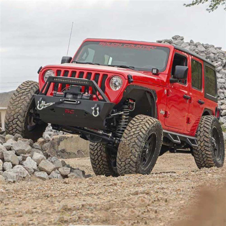 Kit de Ștergere Apărători Față și Spate, Rough Country, Jeep Wrangler 2018 - Prezent - EDK.ro