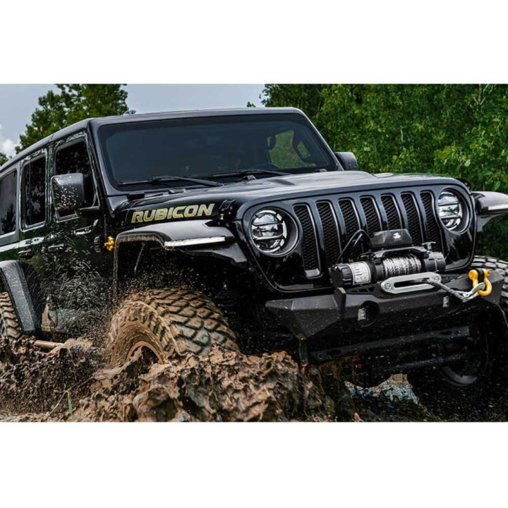 Front and Rear Fender Flares, Bushwacker HyperForm, Jeep Wrangler 2018 - Present - EDK.ro