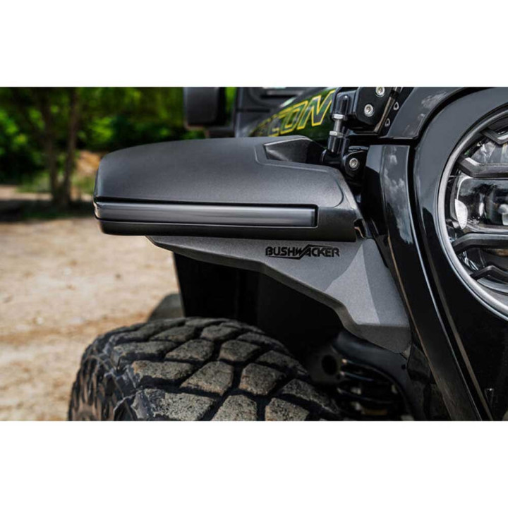 Front and Rear Fender Flares, Bushwacker HyperForm, Jeep Wrangler 2018 - Present - EDK.ro