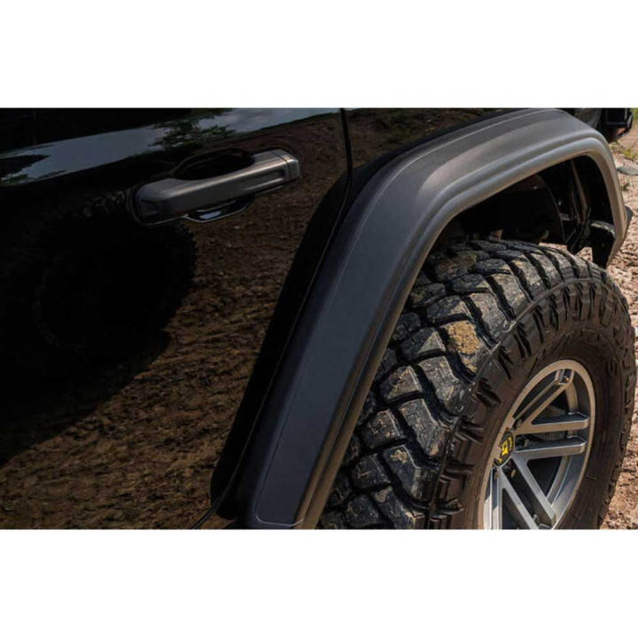 Front and Rear Fender Flares, Bushwacker HyperForm, Jeep Wrangler 2018 - Present - EDK.ro