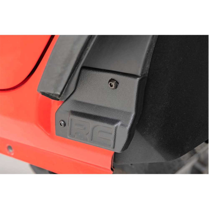 Front and Rear Fender Flares, Rough Country LED Flat, Jeep Wrangler 2018 - Present - EDK.ro