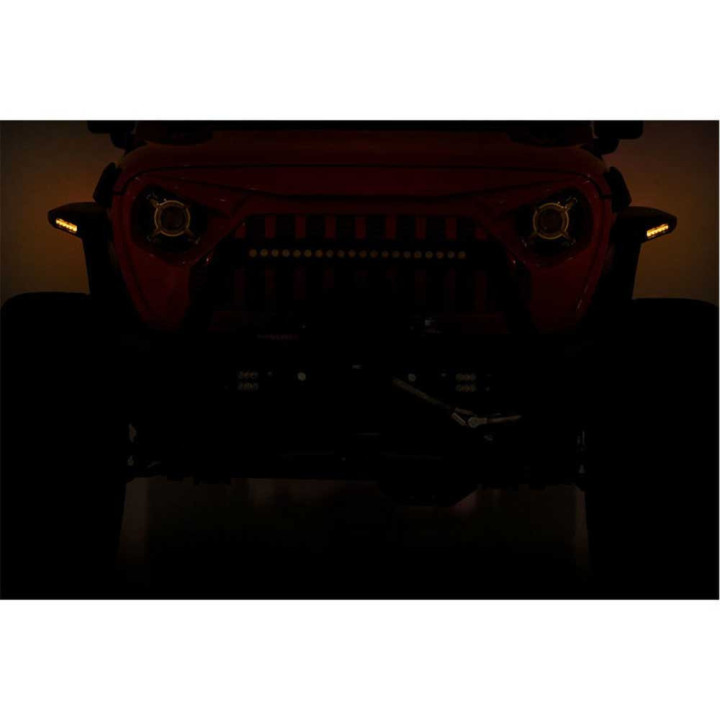 Extensii Aripi Față și Spate, Rough Country LED Flat, Jeep Wrangler 2018 - Prezent - EDK.ro