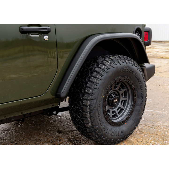 Extensii Aripi Față și Spate, Rough Country WF1, Jeep Wrangler 2018 - Prezent - EDK.ro