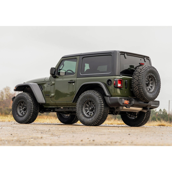 Front and Rear Fender Flares, Rough Country WF1, Jeep Wrangler 2018 - Present - EDK.ro