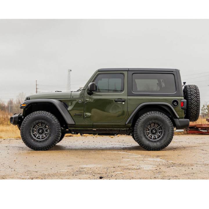 Front and Rear Fender Flares, Rough Country WF1, Jeep Wrangler 2018 - Present - EDK.ro