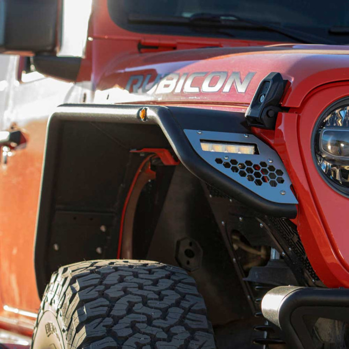 Extensii Aripi Față, Smittybilt Apollo, Jeep Wrangler 2018 - Prezent - EDK.ro