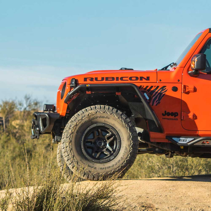 Front Fender Flares, Smittybilt Apollo, Jeep Wrangler 2018 - Present - EDK.ro