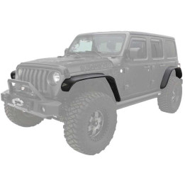 Extensii Aripi Față și Spate, Bushwacker Flat Style, Jeep Wrangler 2018 - Prezent - EDK.ro