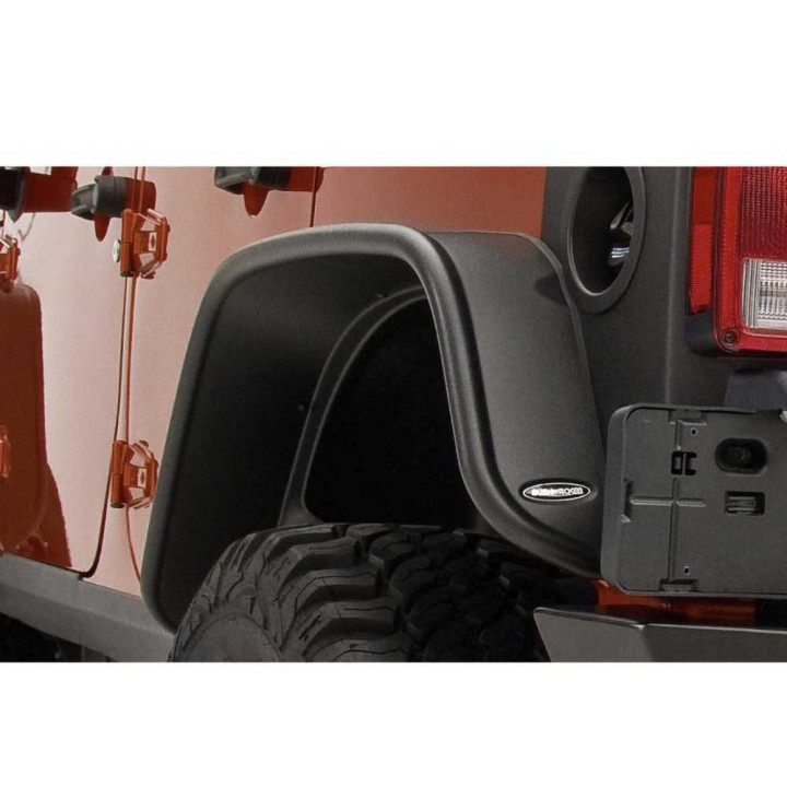 Extensii Aripi Față și Spate, Bushwacker Flat Style, Jeep Wrangler 2018 - Prezent - EDK.ro