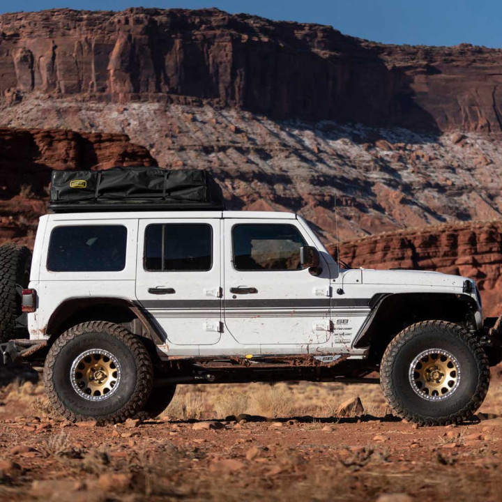 Fender Flares Kit, Smittybilt XRC, Jeep Wrangler 2018 - Present - EDK.ro
