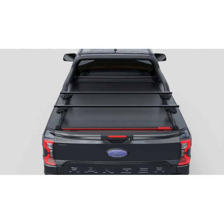 Electronically Assisted Roll Top Tonneau Bed Cover, Tessera 4x4 Roll+, Ford Ranger XLT Extra Cab 2023 - Present - EDK.ro