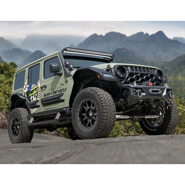 Fender Flares Set, Air Design Panther Pro, Jeep Wrangler 2018 - Present - EDK.ro