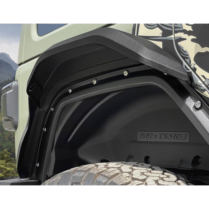 Set Extensii Aripi, Air Design Panther Pro, Jeep Wrangler 2018 - Prezent - EDK.ro