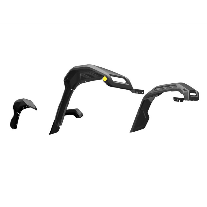 Set Extensii Aripi, Air Design Panther Pro, Jeep Wrangler 2018 - Prezent - EDK.ro