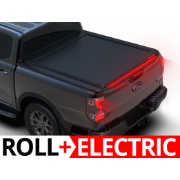 Electronically Assisted Roll Top Tonneau Bed Cover, Tessera 4x4 Roll+, Ford Ranger Limited PHEV 2023 - Present - EDK.ro