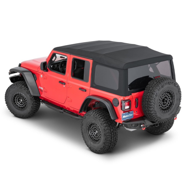 Acoperiș Moale MasterTwill, MasterTop, Jeep Wrangler 2018 - Prezent - EDK.ro