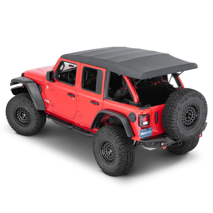Soft Top Mastertwill, MasterTop, Jeep Wrangler 2018 - Present - EDK.ro