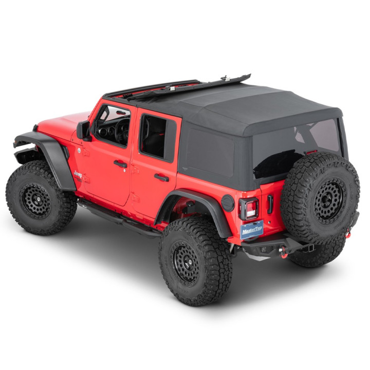 Soft Top Mastertwill, MasterTop, Jeep Wrangler 2018 - Present - EDK.ro