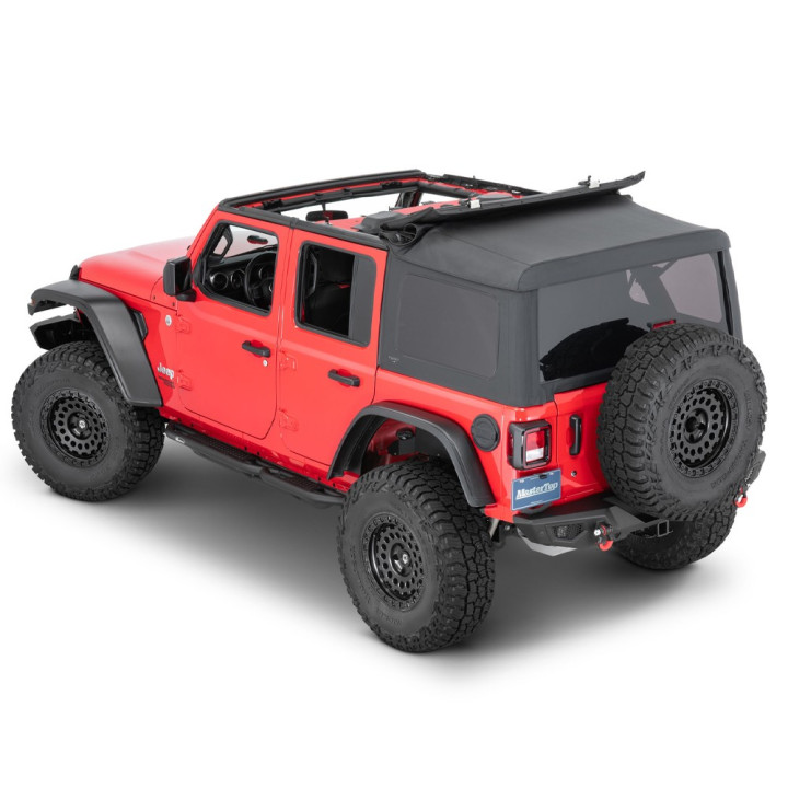 Soft Top Mastertwill, MasterTop, Jeep Wrangler 2018 - Present - EDK.ro