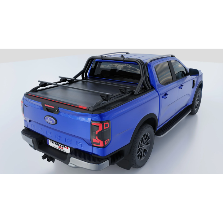 Electronically Assisted Roll Top Tonneau Bed Cover, Tessera 4x4 Roll+, Ford Ranger Limited PHEV 2023 - Present - EDK.ro