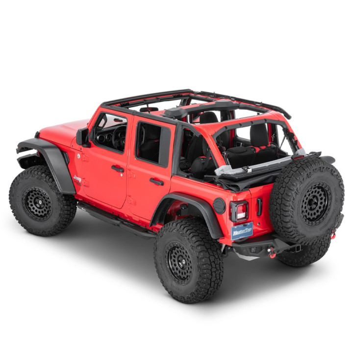 Acoperiș Moale MasterTwill, MasterTop, Jeep Wrangler 2018 - Prezent - EDK.ro