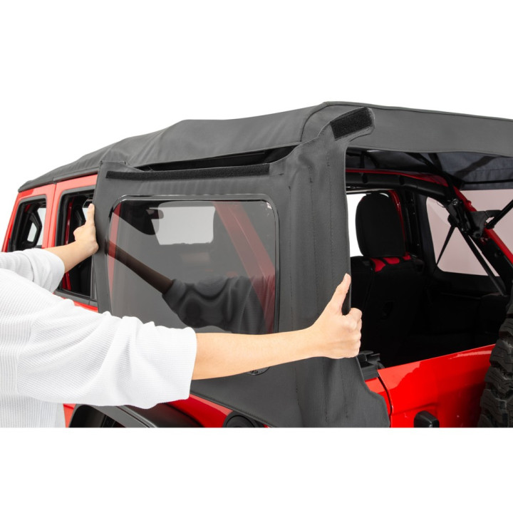 Acoperiș Moale MasterTwill, MasterTop, Jeep Wrangler 2018 - Prezent - EDK.ro