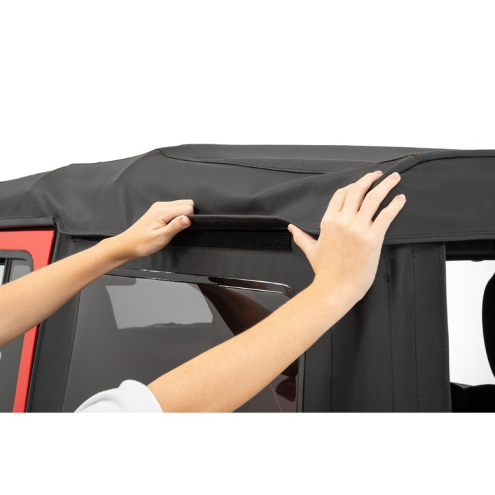Acoperiș Moale MasterTwill, MasterTop, Jeep Wrangler 2018 - Prezent - EDK.ro