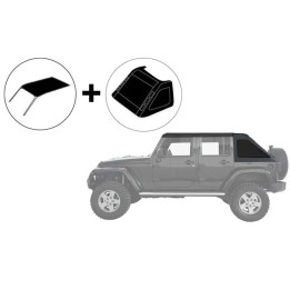 Acoperiș Soft Complet Fastback, Suntop, Jeep Wrangler 2018 - Prezent - EDK.ro