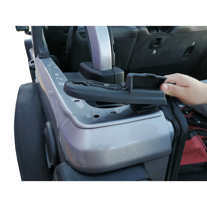 Bare de Fixare pentru Colțurile Hayonului, MasterTop, Jeep Wrangler 2018 - Prezent - EDK.ro