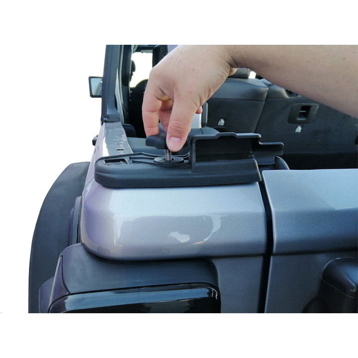 Bare de Fixare pentru Colțurile Hayonului, MasterTop, Jeep Wrangler 2018 - Prezent - EDK.ro