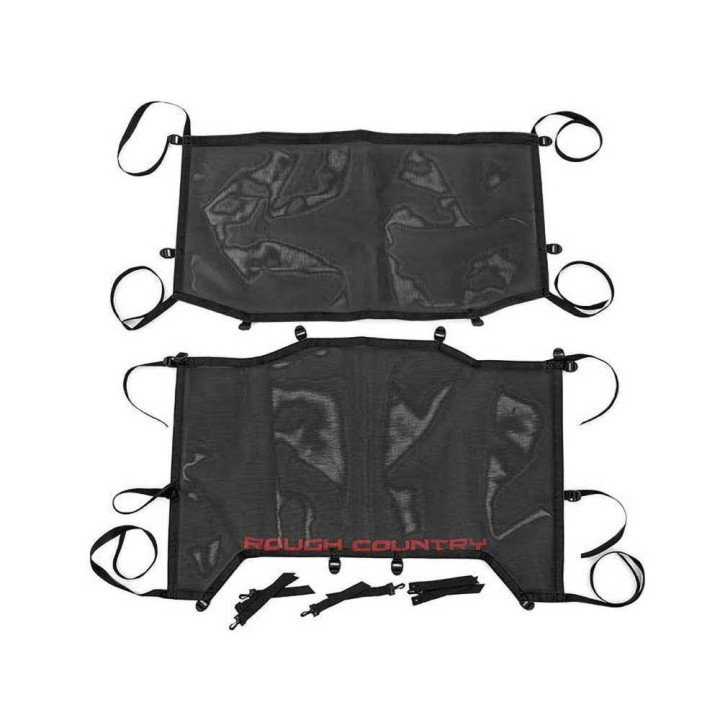 Soft Top Mesh Bikini, Rough Country Top Plus, Jeep Wrangler 2018 - Present - EDK.ro