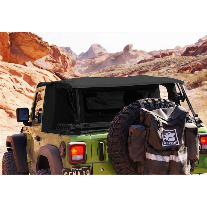 Prelată Completă pentru Acoperiș Portbagaj Black Diamond, Suntop, Jeep Wrangler 2018 - Prezent - EDK.ro