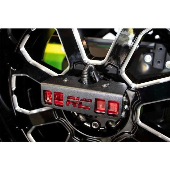 Kit de Integrare Proiectoare LED Omologate, Rough Country 3rd brake light relocation kit, Jeep Wrangler 2018 - Prezent - EDK.ro