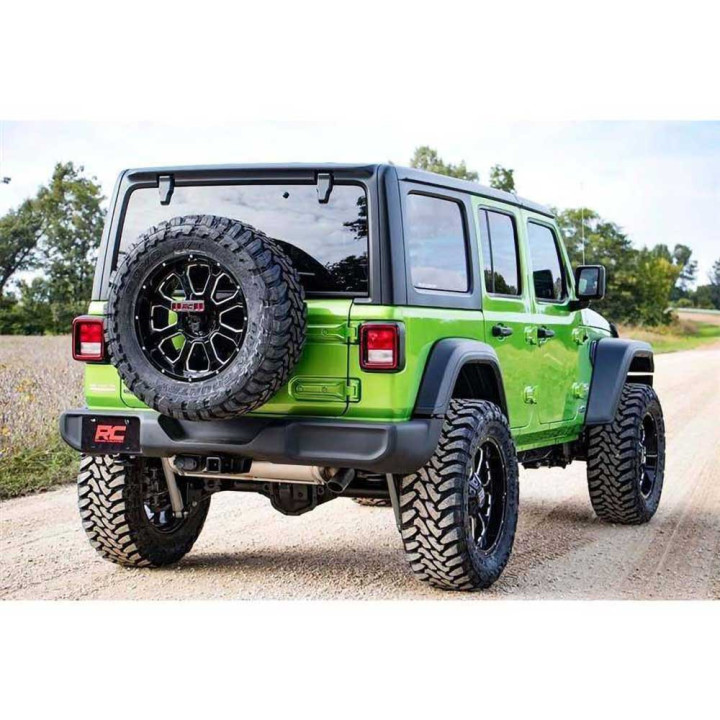 Kit de Integrare Proiectoare LED Omologate, Rough Country 3rd brake light relocation kit, Jeep Wrangler 2018 - Prezent - EDK.ro