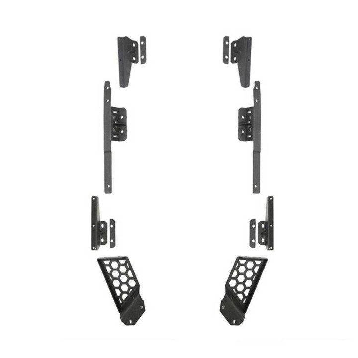 Mounting Kit for SRM Rack Factory Hard Top, Go Rhino, Jeep Wrangler 2018 - Present - EDK.ro