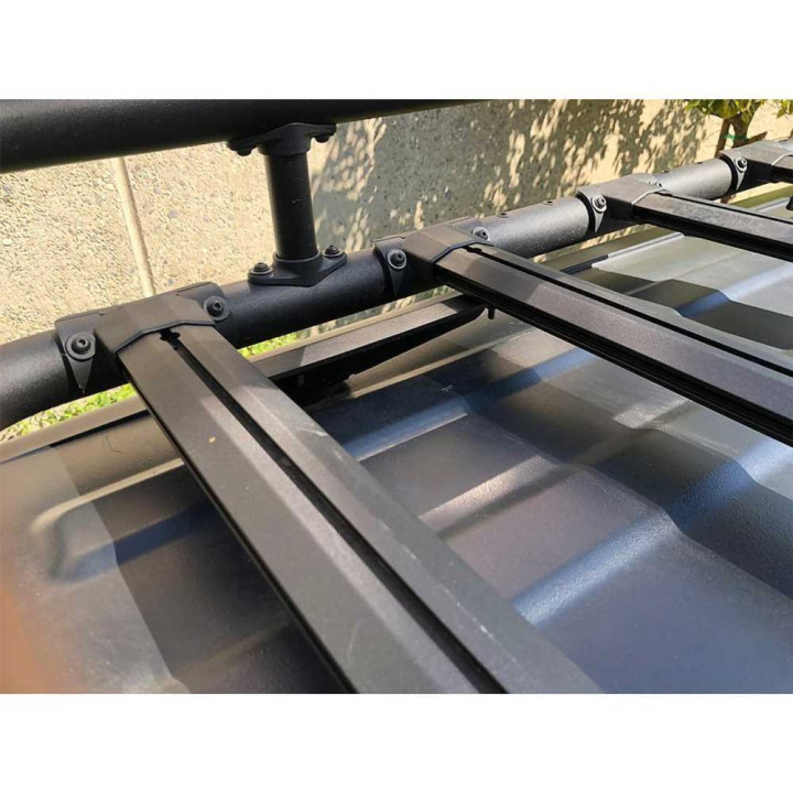 Mounting Kit for SRM Rack Factory Hard Top, Go Rhino, Jeep Wrangler 2018 - Present - EDK.ro