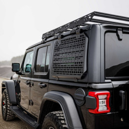Left External MOLLE Panel, Bison Gear, Jeep Wrangler 2018 - Present - EDK.ro