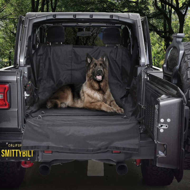 Rear Cargo Liner, Smittybilt G.E.A.R, Jeep Wrangler 2018 - Present - EDK.ro