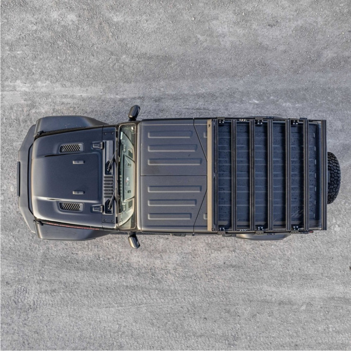 3/4 Roof Rack, Bison Gear, Jeep Wrangler 2018 - Present - EDK.ro