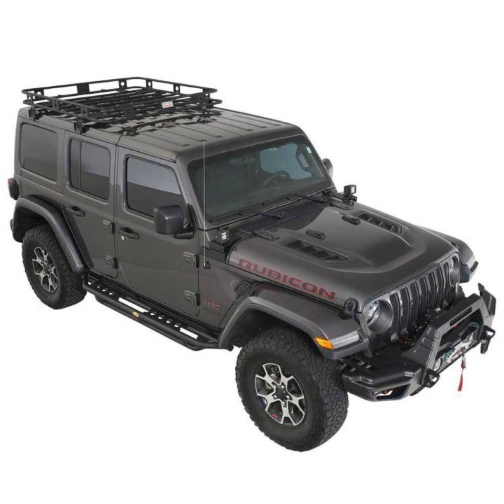 Roof Rack for Hard Top with Brackets, Smittybilt Defender, Jeep Wrangler 2018 - Present - EDK.ro