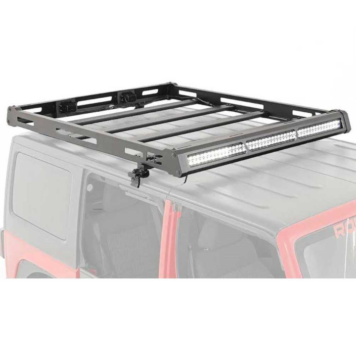 Sistem de Portbagaj pentru Hard Top cu Lumini LED, Rough Country, Jeep Wrangler 2018 - Prezent - EDK.ro