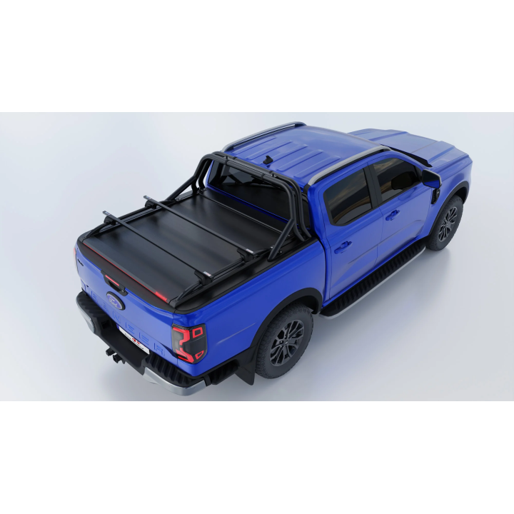 Electronically Assisted Roll Top Tonneau Bed Cover, Tessera 4x4 Roll+, Ford Ranger Limited PHEV 2023 - Present - EDK.ro