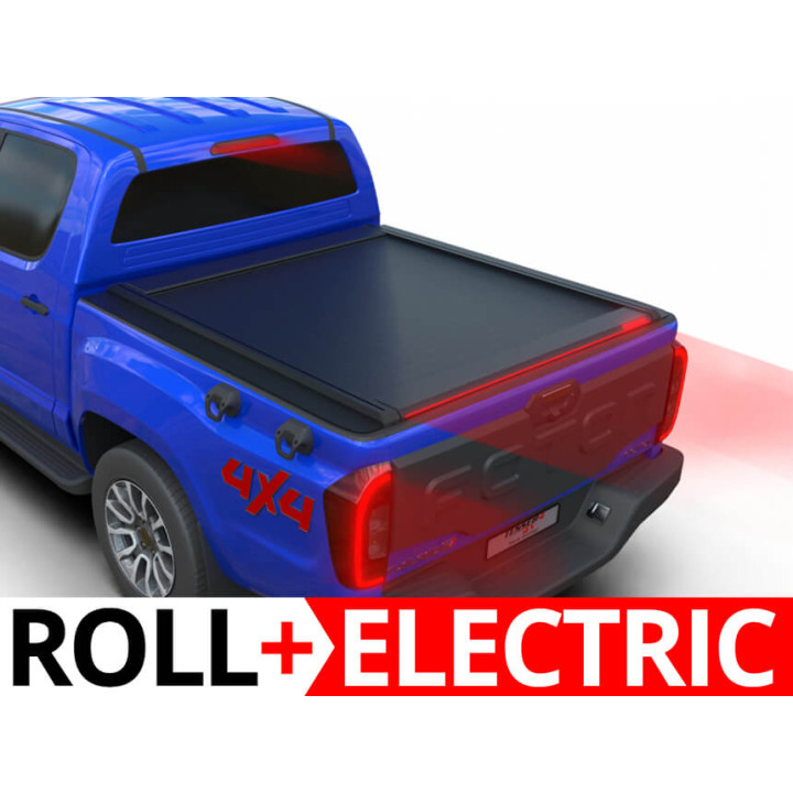 Electronically Assisted Roll Top Tonneau Bed Cover, Tessera 4x4 Roll+, Foton Tunland G7 2019 - Present - EDK.ro