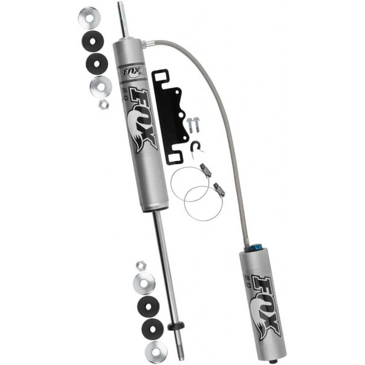 Front Nitro Shock Absorber, FOX Factory Performance 2.0 IFP Reservoir Adjustable LSC Lift 0-1 Inch, Land Rover Defender 1990 - 2