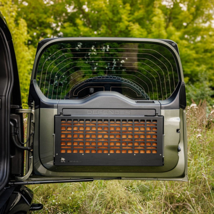 Drop-down Tailgate Table, Bison Gear, Land Rover Defender 90 / 110 / 130 2019 - Present - EDK.ro