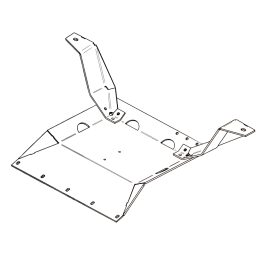 Aluminium Transfer Box Skid Plate, MAER, Mercedes-Benz Sprinter 2006 - 2019 - EDK.ro